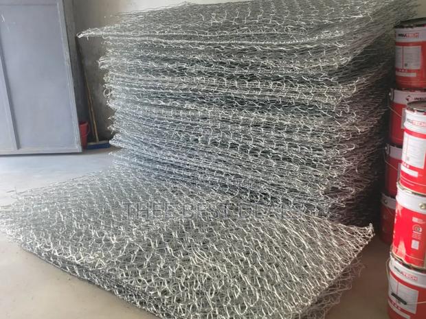 Triple Twisted Galvanised Gabion Boxes