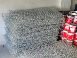 Stone Caged Woven Gabion Boxes