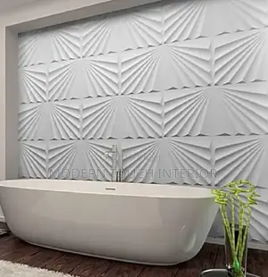 Long-Lasting 3D PVC Wall Panels