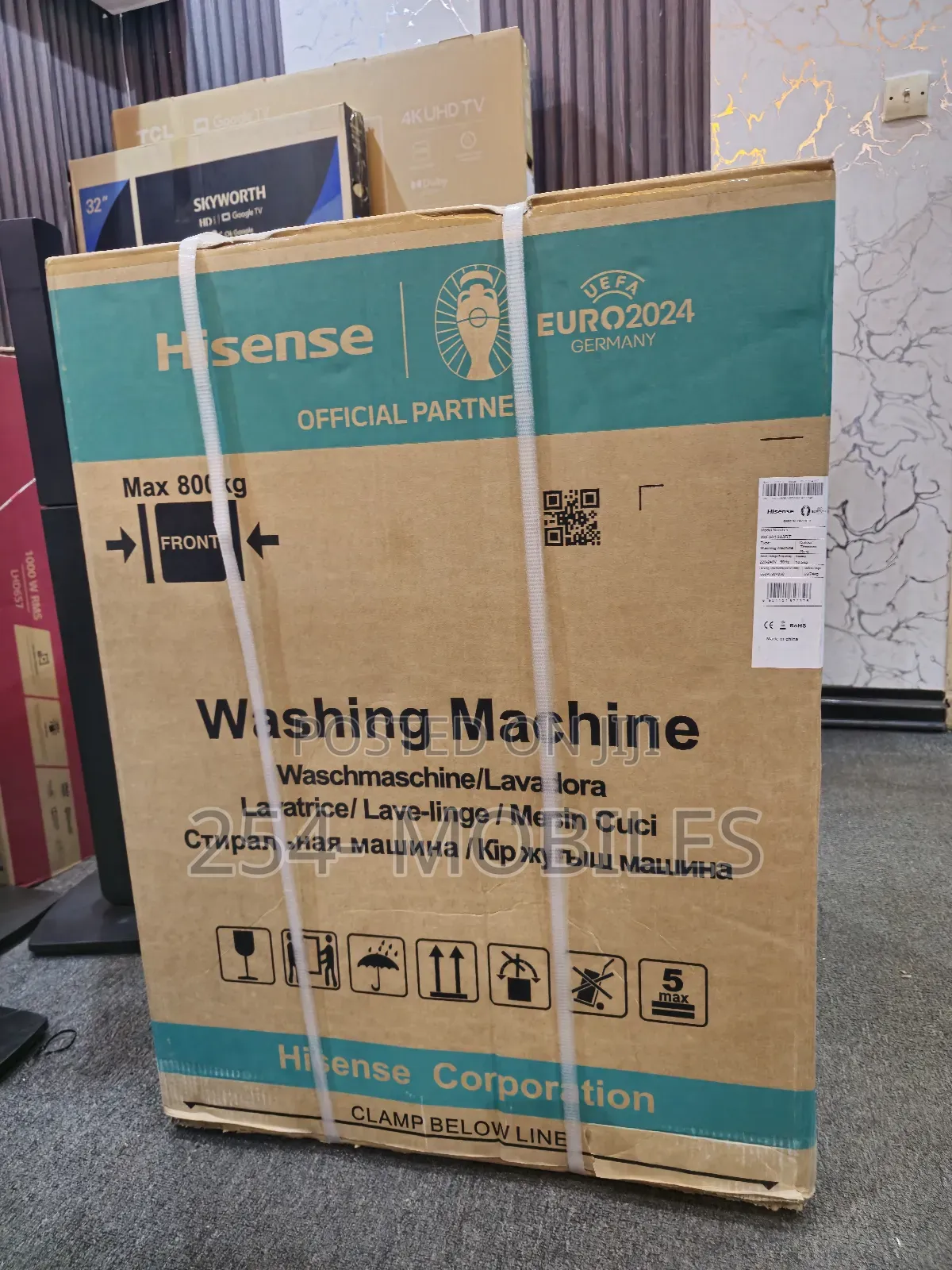 Hisense 10.5kg Washing Machine Front Load Washer Wf3s1043bt