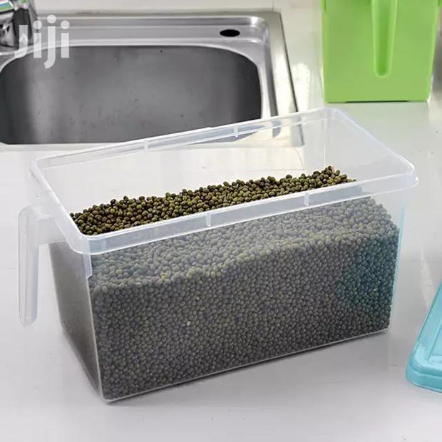 4pcs Plastic Freezer Containers With Handle - thumbnail 6
