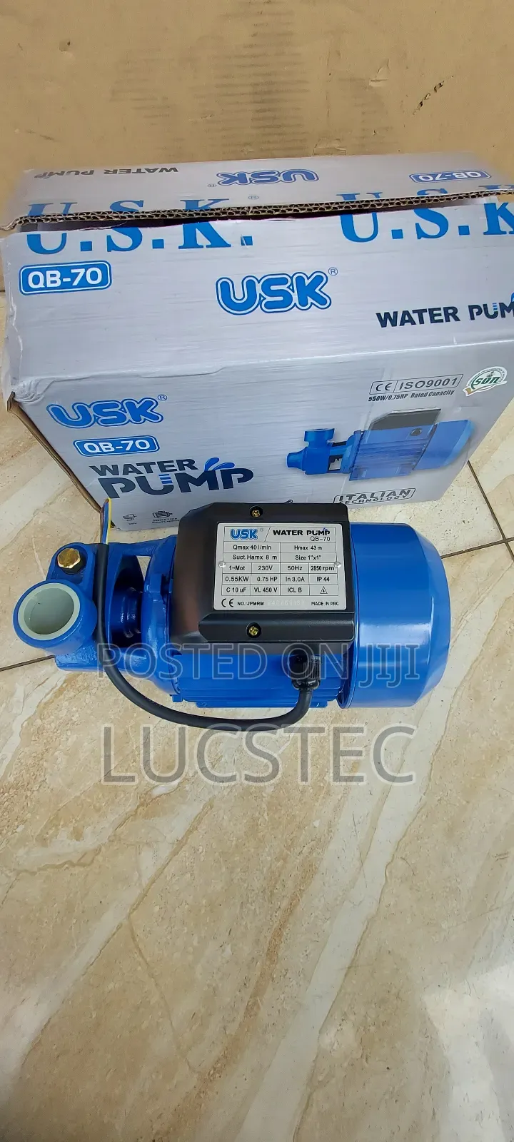 0.75hp Booster Pump