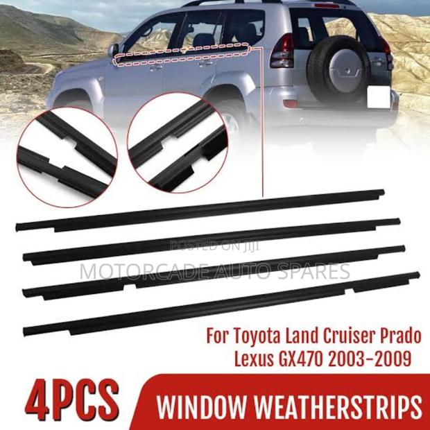 Toyota Landcruiser Prado Fj 120 2004-2009 Weather Strips