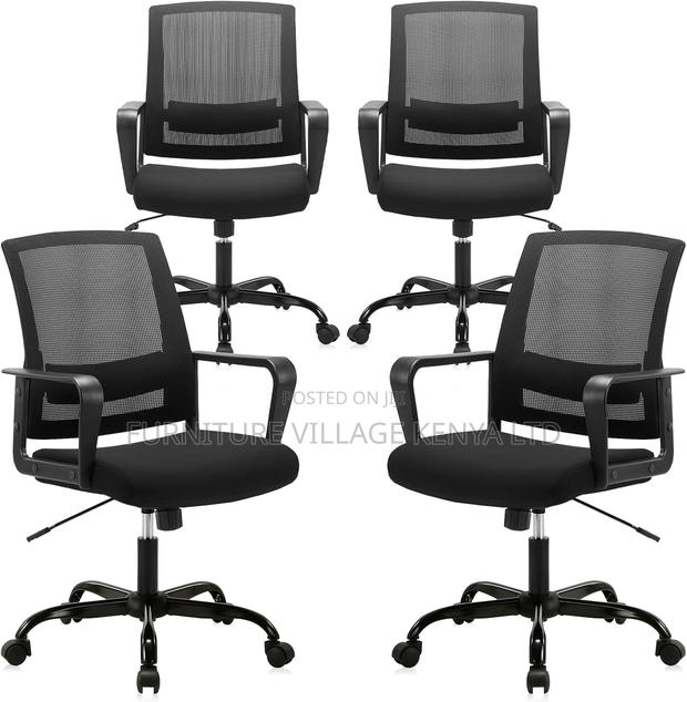 Ergonomic Office Chair (Mid-Back Swivel Staff Seat)