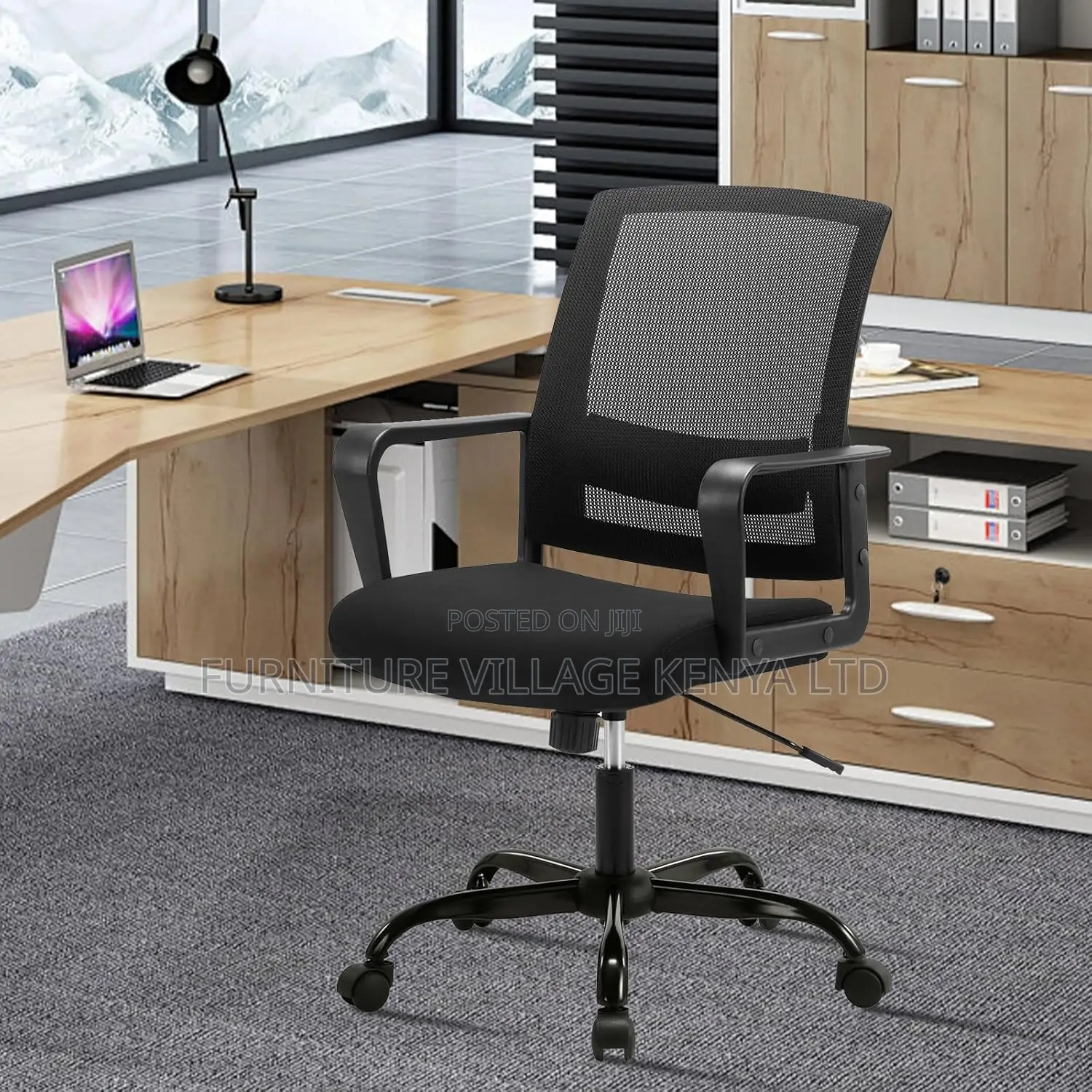 Ergonomic Office Chair (Mid-Back Swivel Staff Seat)