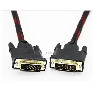 DVI to DVI Cable Male to Male Braided Adapter for Computer P