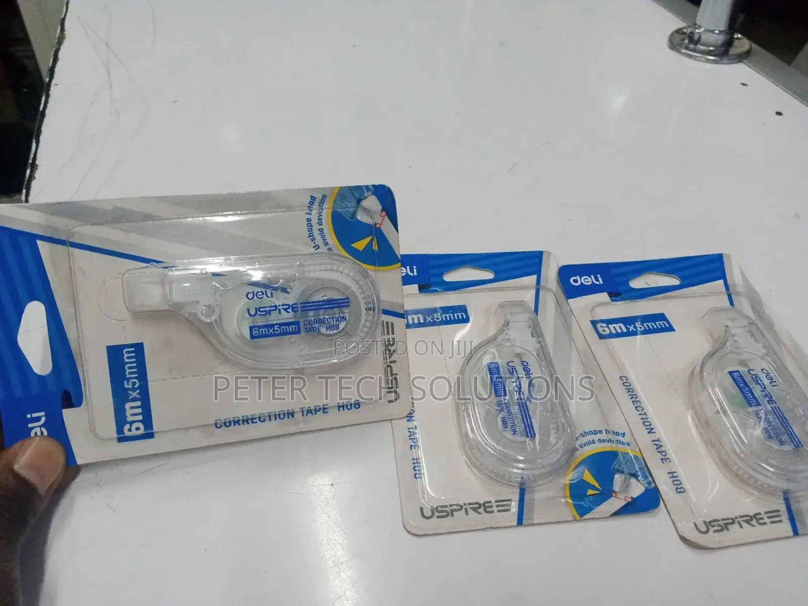 DELI EH08-BX USPIRE Correction Tape 5mm X 6m - Precise