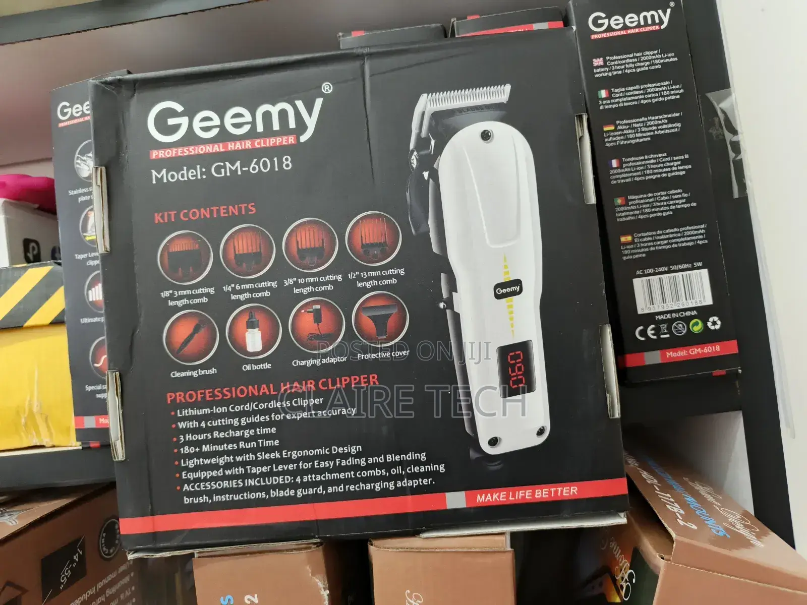 Rechargeable Electric Shaver