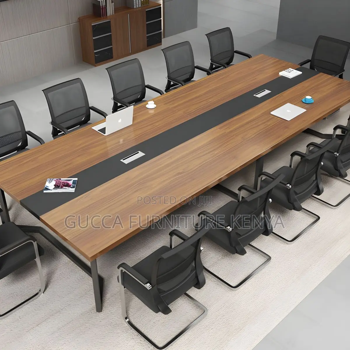 Office Tables:2.4 Meters Manufactured Wood Boardroom Table