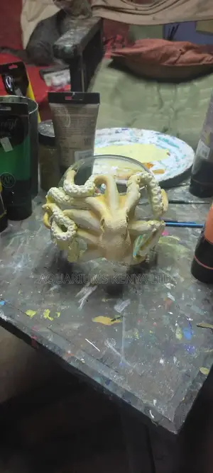Octopus Art Jewellery Bowl or Fish Bowl