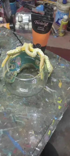 Octopus Embedded Jewellery or Fish Bowl