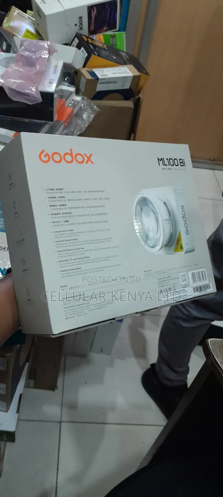 Godox Ml100bi Bi-Color Portable LED Light