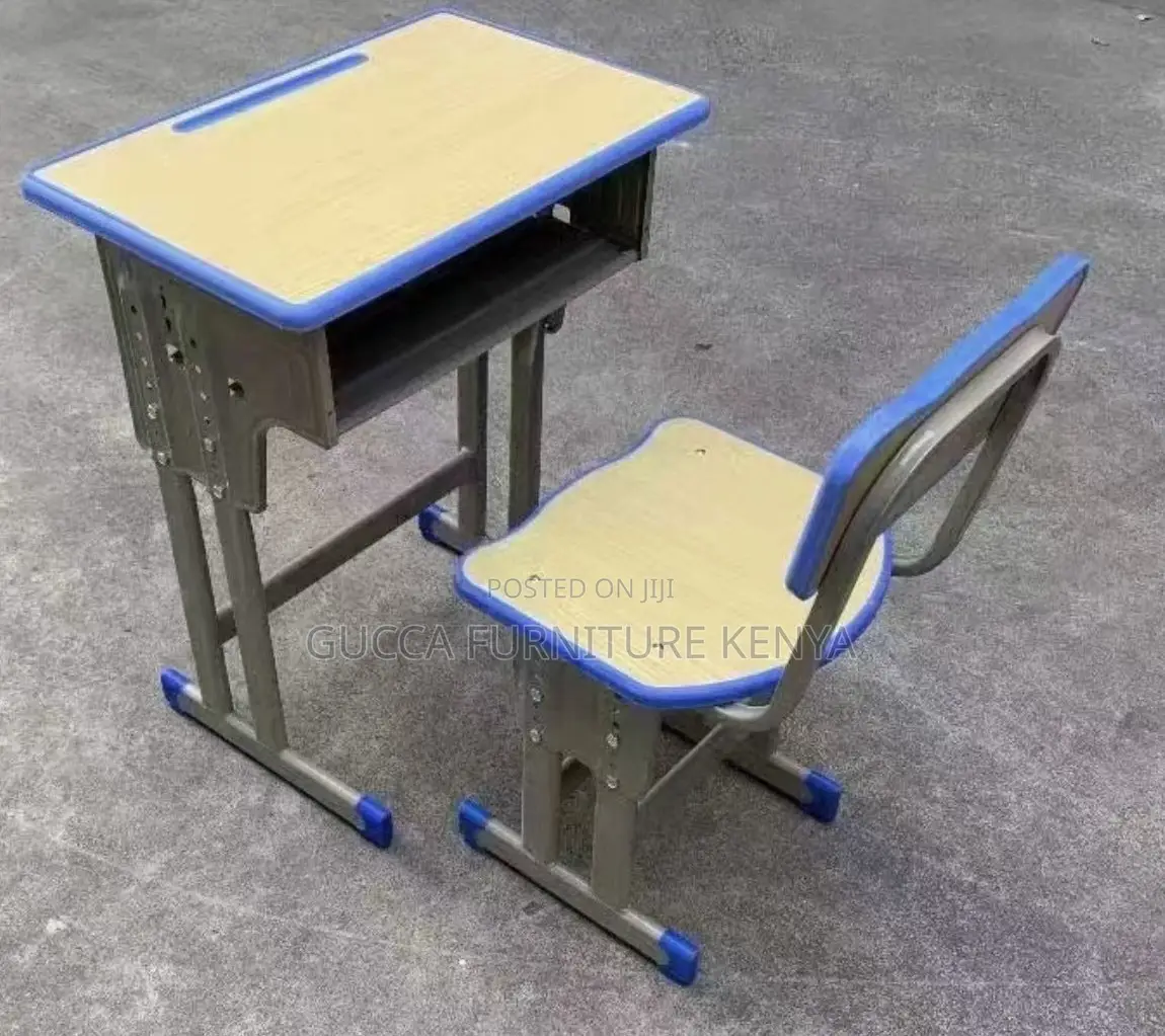 Kids Furniture:Modern Plastic Adjustable Kids Desk and Chair