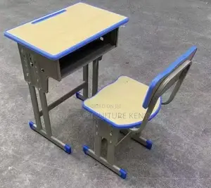 Kids Furniture:Modern Plastic Adjustable Kids Desk and Chair