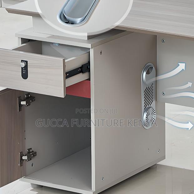 Office Table:1.2 Meters Secure Computer Work Office Desk - thumbnail 4