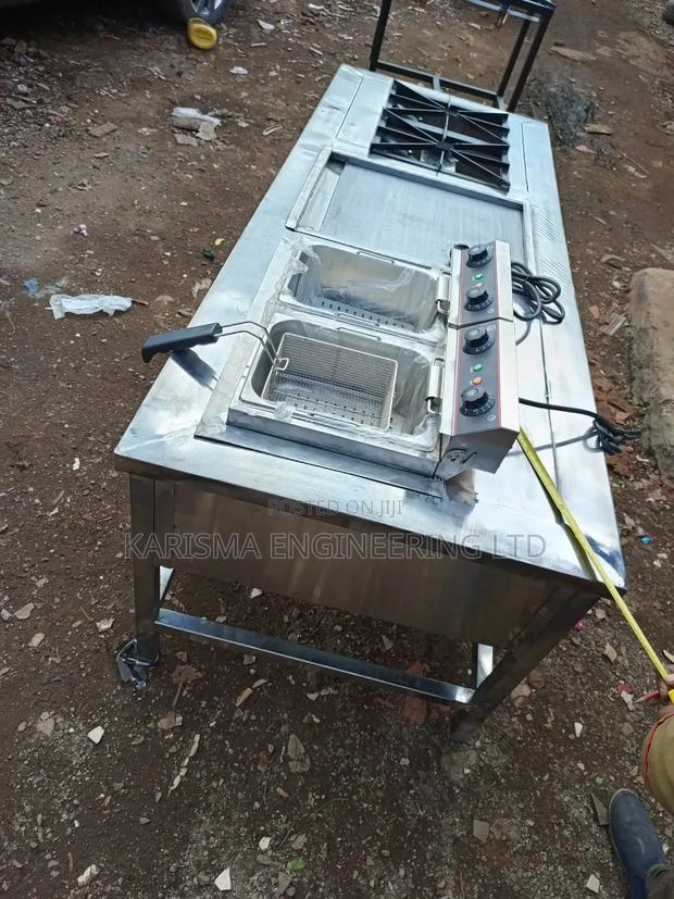 Combined Commercial Cooking Range - main view