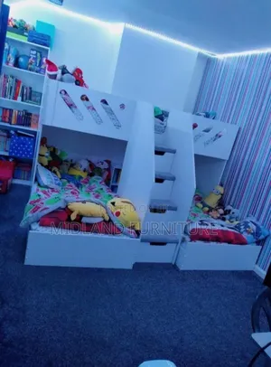 Twin Over Single Bunk Beds for Kids