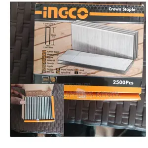 Ingco Crown Staples Pins for Air Stapler Guns 18GA 25mm/40mm