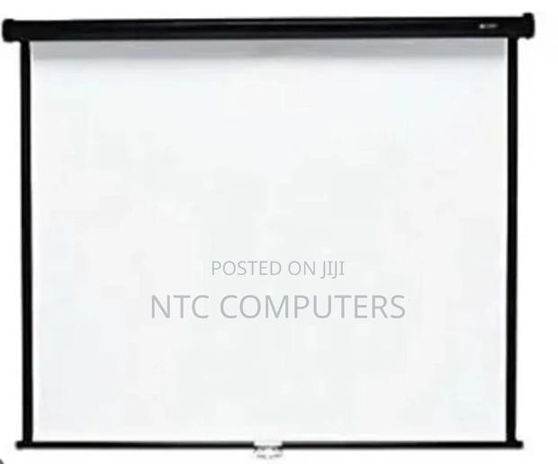 PROJECTOR SCREEN WALL MOUNT 127 by 127 Cm (50*50 Inches) - thumbnail 2