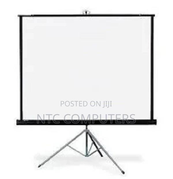 PROJECTOR SCREEN WALL MOUNT 152 by 152 Cm ( 60*60 Inches)