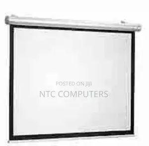 PROJECTOR SCREEN WALL MOUNT 152 by 152 Cm ( 60*60 Inches)