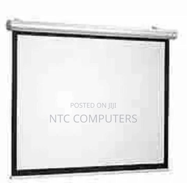 PROJECTOR SCREEN WALL MOUNT 152 by 152 Cm ( 60*60 Inches) - thumbnail 2