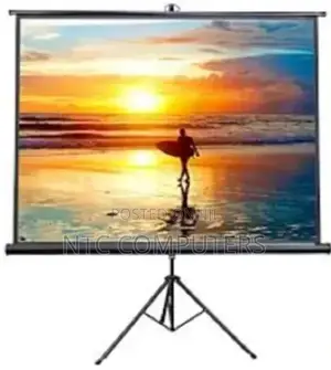 Lw TPS -180t - Tripod Projector Screen 180 X 180 CMS (70 In