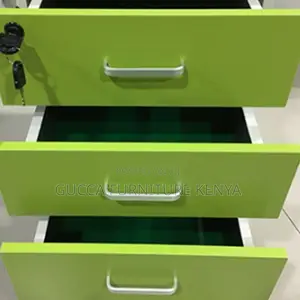 Cabinets: Lockable Wooden Filing Cabinet With 3 Drawers