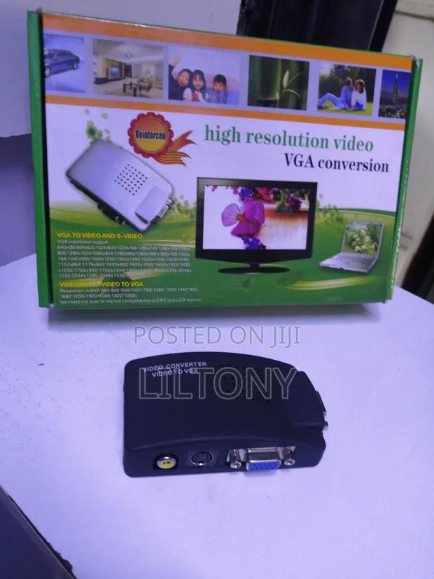 High Resolution RCA to VGA Converter - main view