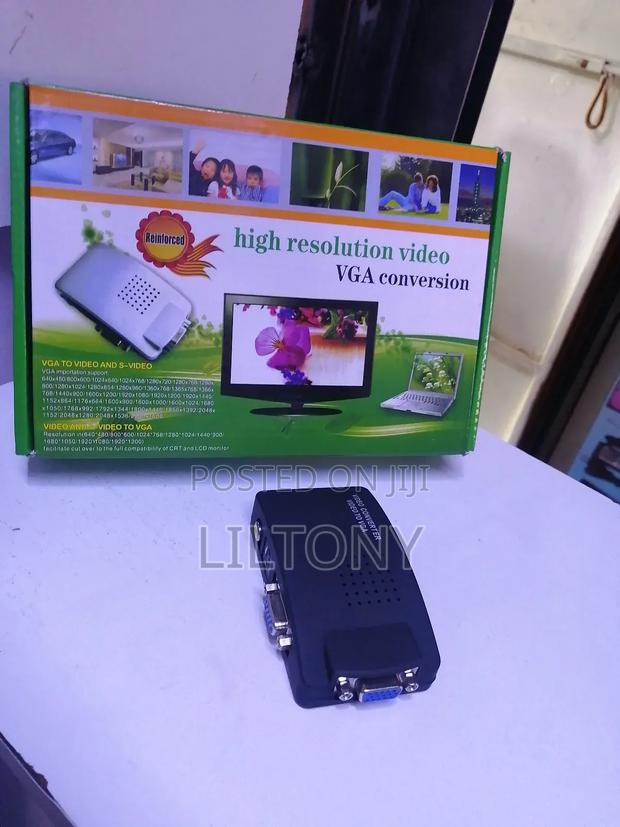 High Resolution RCA to VGA Converter - thumbnail 2