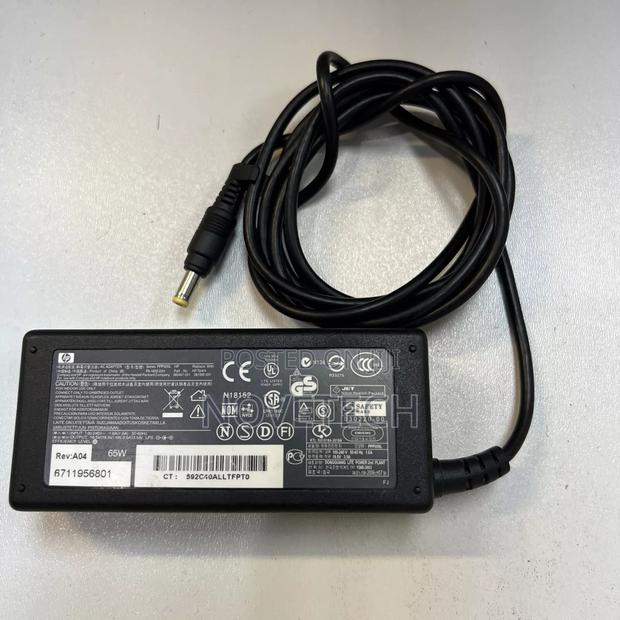 HP 65W 18.5V 3.5A Yellow Tip Charger Adapter Power Supply