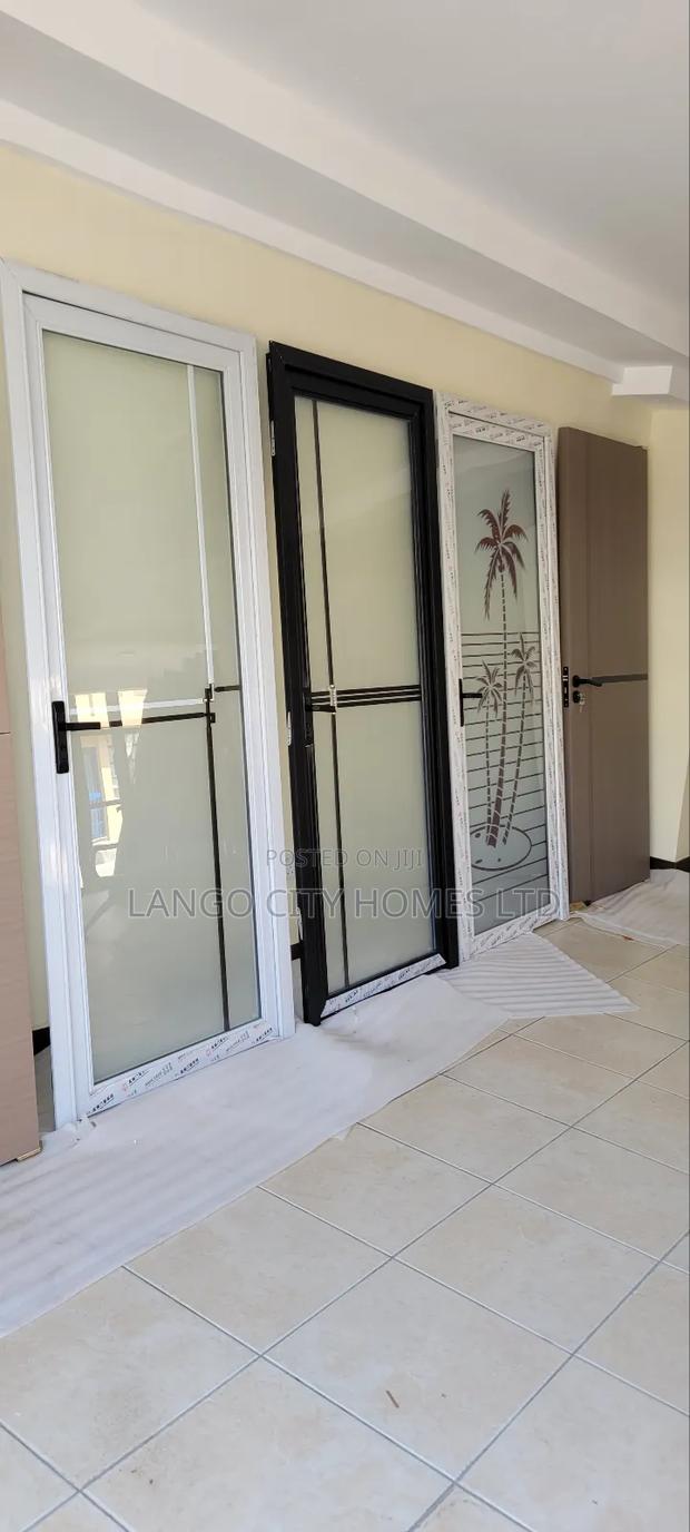 Bathroom Aluminium and Glass Doors - main view