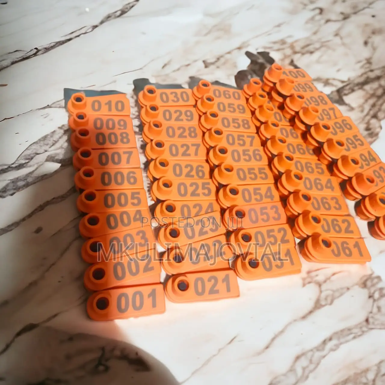 Identification Tags for Cattle,Cow,Sheep,Hog Slim Size