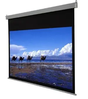 Auto Electric Projector Screen 243 X 243 Cm (96 by 96 Inche