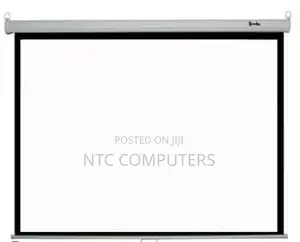 Auto Electric Projector Screen 300 X 300 Cm ( 118 by 118 Inc