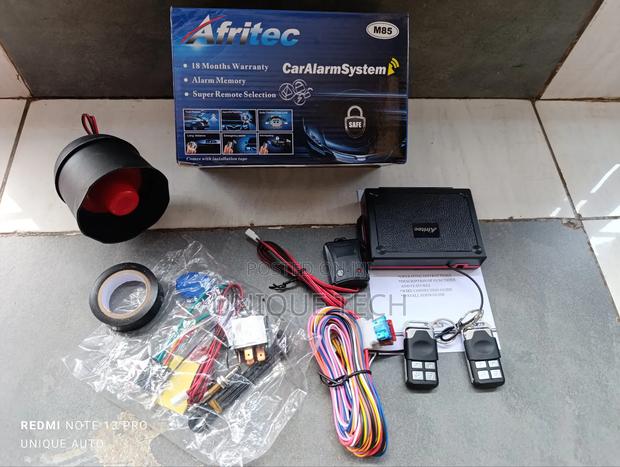 Ultimate Security With Afritec Car Alarm, No Cut-Out Needed - main view