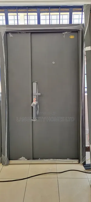 Double Steel Security Doors