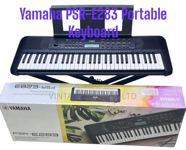 Yamaha PSR-E283 Portable Keyboard 61 Keys ( With Adapter)