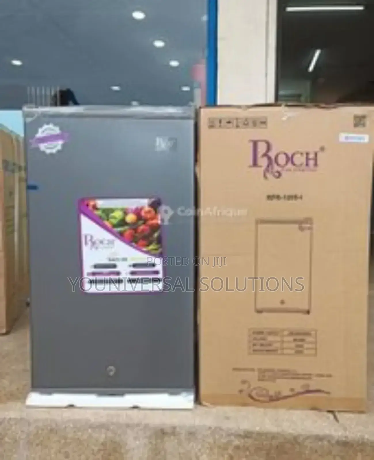Refrigerator Roch Single Door - 90 Litres - Silver