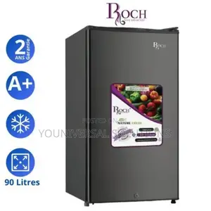 Refrigerator Roch Single Door - 90 Litres - Silver