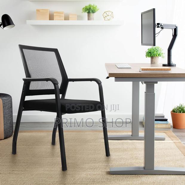 Waiting Room Chairs for Office; Mesh Waiting Seat - main view