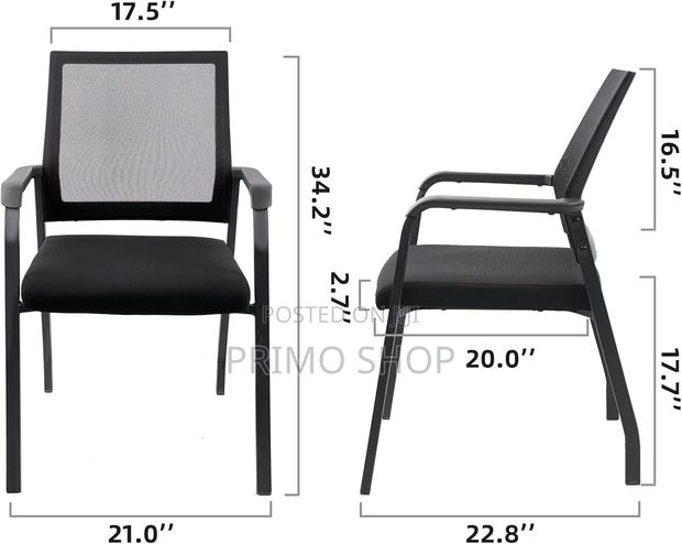 Waiting Room Chairs for Office; Mesh Waiting Seat - thumbnail 11