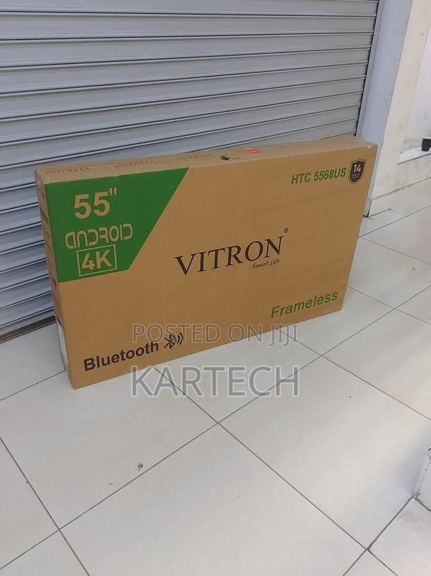 Vitron 55" Smart Android Flameless Tv (5568us) - main view