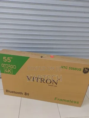 Vitron 55" Smart Android Flameless Tv (5568us)