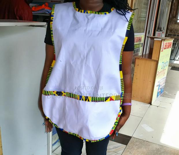 Classy Twill Double Sided Bib Apron - main view