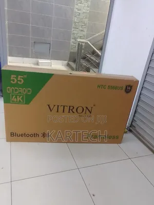 Vitron 55 Inches Smart Android Flameless Tv (5568us)