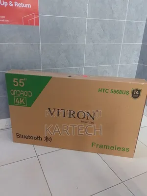 Vitron 55 Inch Smart Android Tv With Bluetooth (5568us)