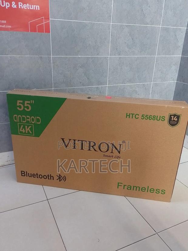 Vitron 55 Inch Smart Android Tv With Bluetooth (5568us)