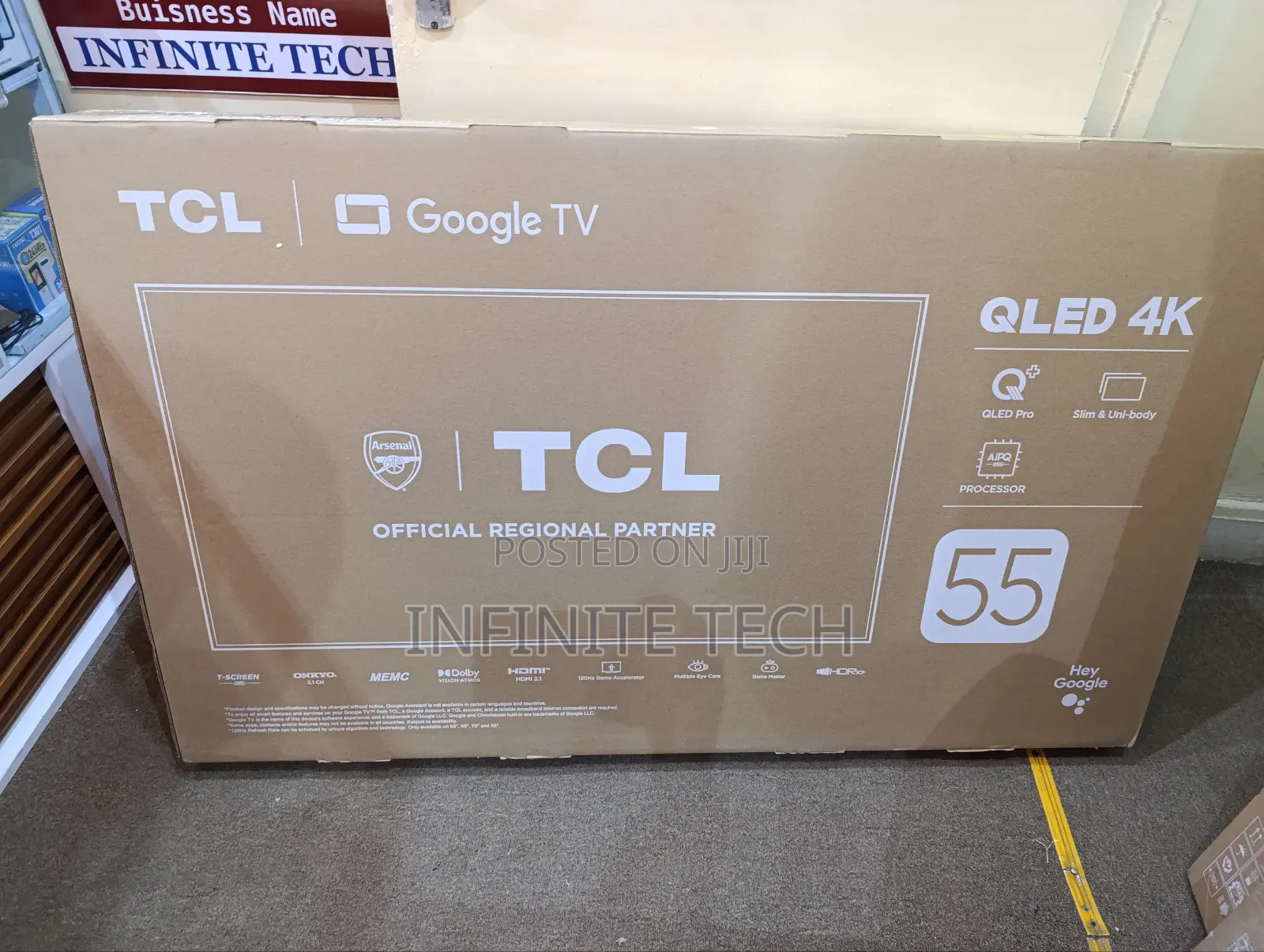 Tcl 55" Qled Smart Tv (55c655)