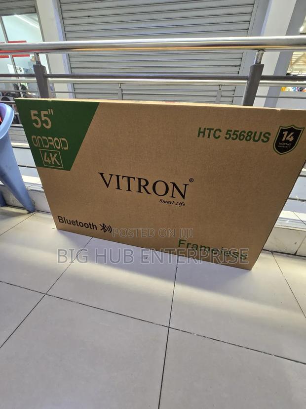 Vitron 55′′ Inch Frameless Uhd Smart Android,Bluetooth - main view